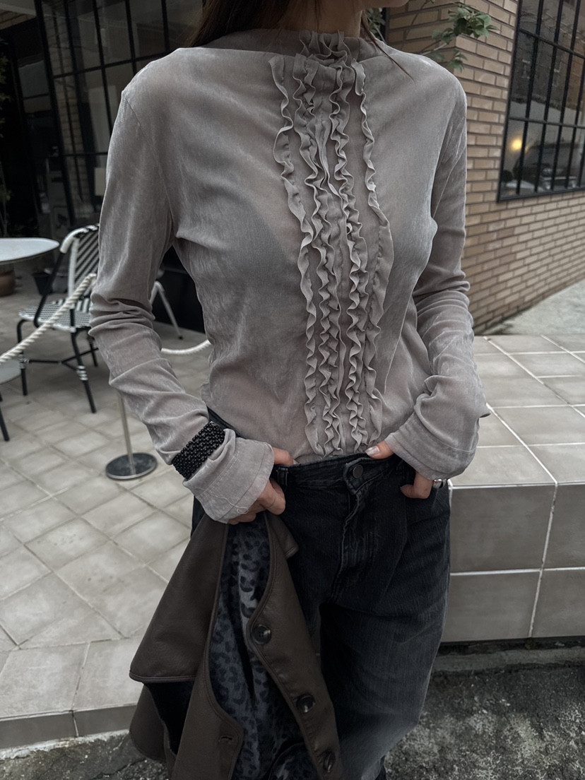 FRANC—L東大門㊣直郵女士新款推薦25秋冬人氣熱賣休閑時尚T恤FRANCT恤圖色1