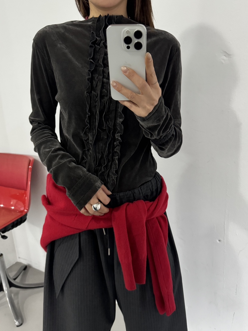FRANC—L東大門㊣直郵女士新款推薦25秋冬人氣熱賣休閑時尚T恤FRANCT恤圖色2