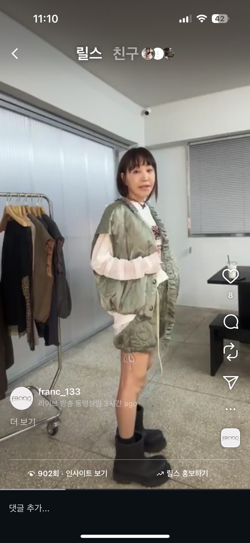 FRANC—L東大門㊣實拍女士新款25秋冬推薦休閑人氣熱賣短褲FRANC短褲