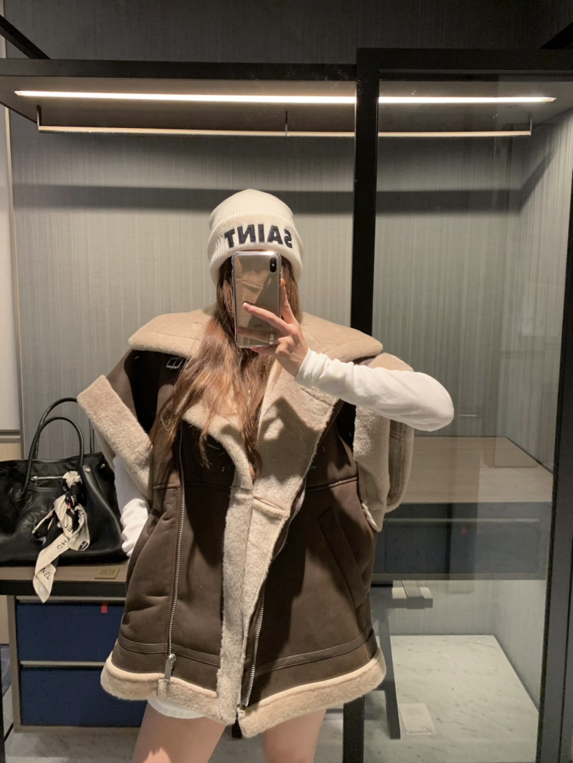 VIRKIN韓國直郵㊣女士新品推薦時尚職業熱賣人氣真品休閑馬甲VIRKIN馬甲圖色1