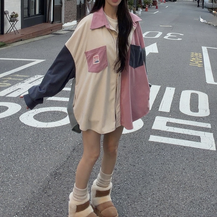 PALETTE-Q東大門㊣直郵女士新品熱賣時尚真品人氣襯衫蕾絲衫PALETTE襯衫/蕾絲衫