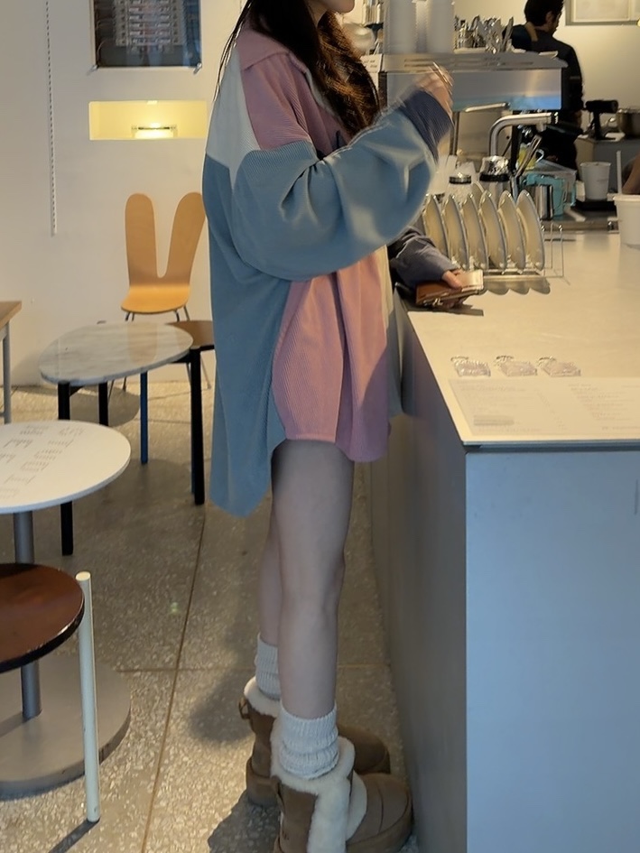 PALETTE-Q東大門㊣直郵女士新品熱賣時尚真品人氣襯衫蕾絲衫PALETTE襯衫/蕾絲衫
