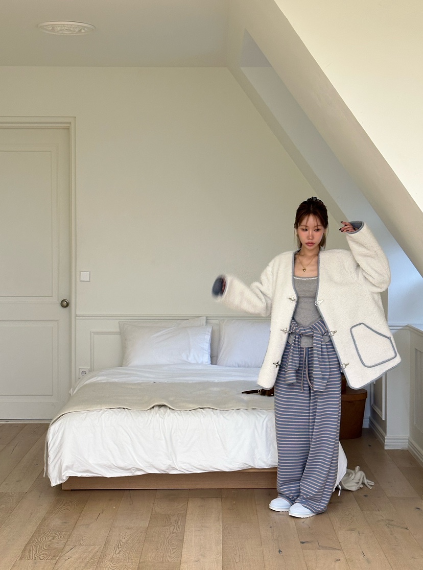 ZEROZERO東大門㊣直郵女士新品25秋冬熱賣真品休閑休閑褲綁帶ZEROZERO休閑褲