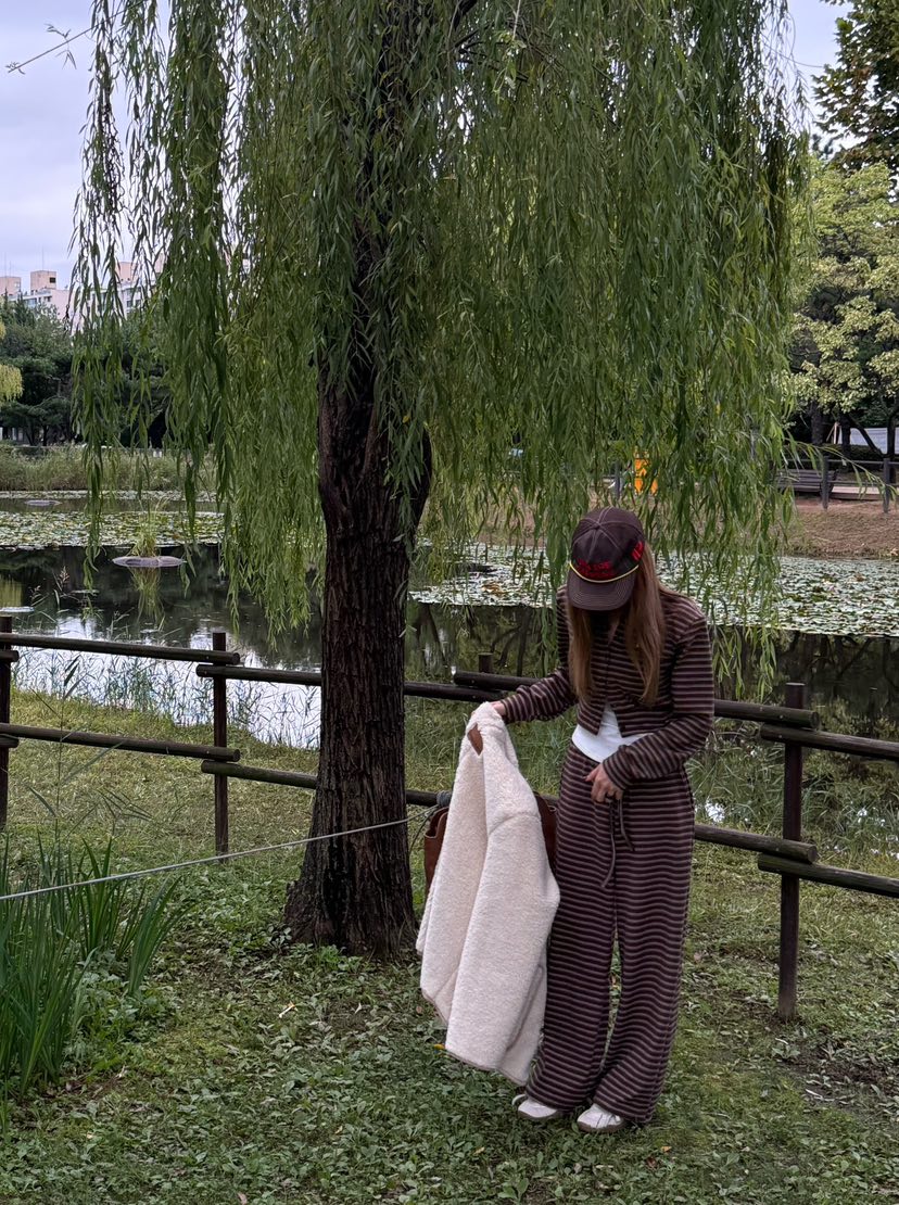 ZEROZERO東大門㊣直郵女士新品25秋冬熱賣真品休閑休閑褲綁帶ZEROZERO休閑褲圖色2