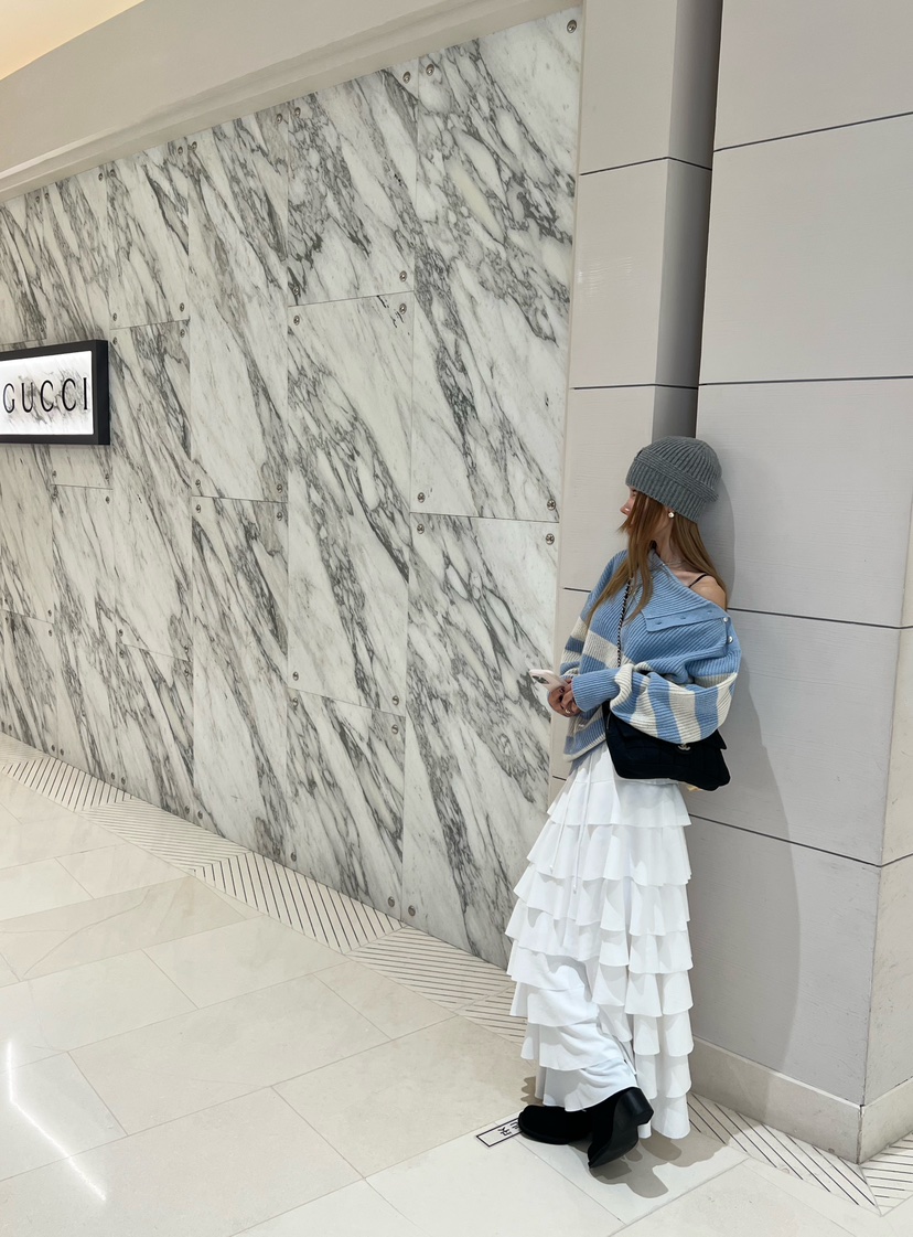 ZEROZERO東大門㊣實拍女士新品人氣職業熱賣時尚25秋冬長裙超長ZEROZERO長裙