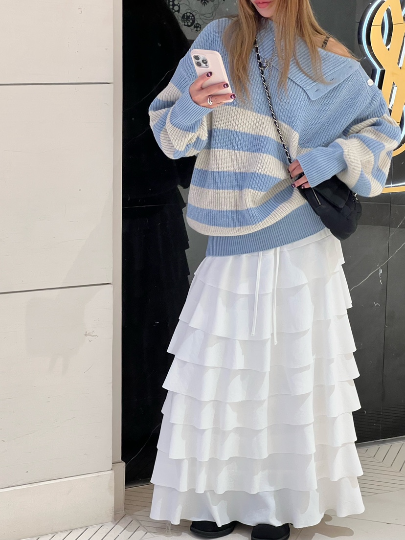ZEROZERO東大門㊣實拍女士新品人氣職業熱賣時尚25秋冬長裙超長ZEROZERO長裙圖色1