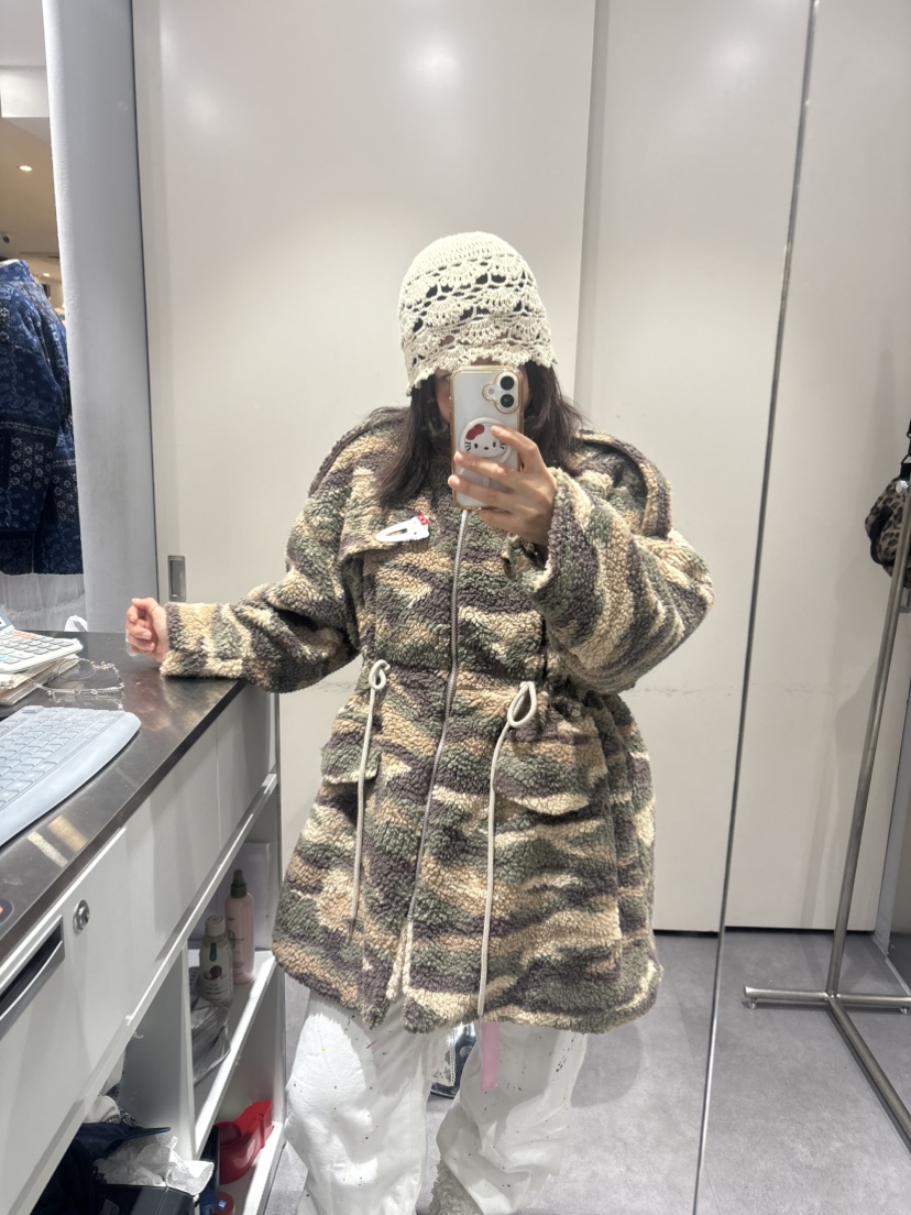 PLATFORM-L韓國直郵㊣女裝新品推薦熱賣25秋冬時尚夾克羊毛PLATFORM夾克
