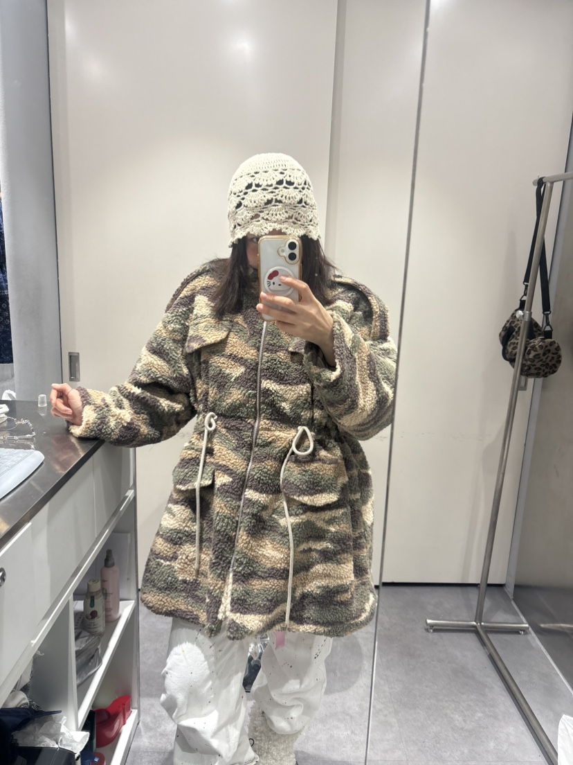 PLATFORM-L韓國直郵㊣女裝新品推薦熱賣25秋冬時尚夾克羊毛PLATFORM夾克
