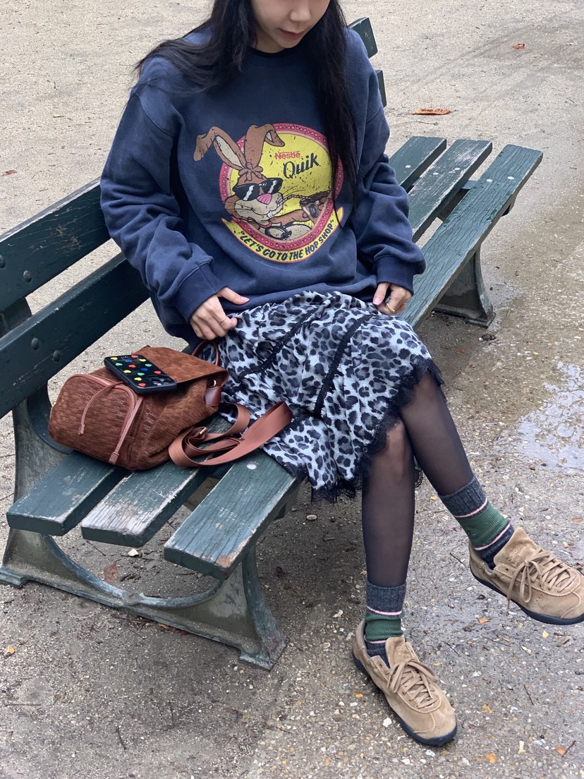 SUNDER MARKET東大門㊣實拍女士新款時尚休閑半身裙中短裙SUNDER MARKET半身裙/中短裙
