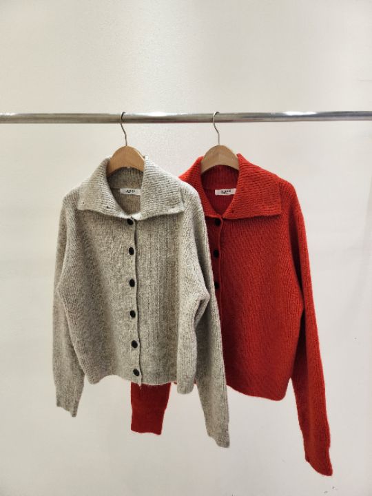 FEMME韓國直郵㊣女裝新款時尚人氣休閑25秋冬真品針織衫紐扣FEMME針織衫