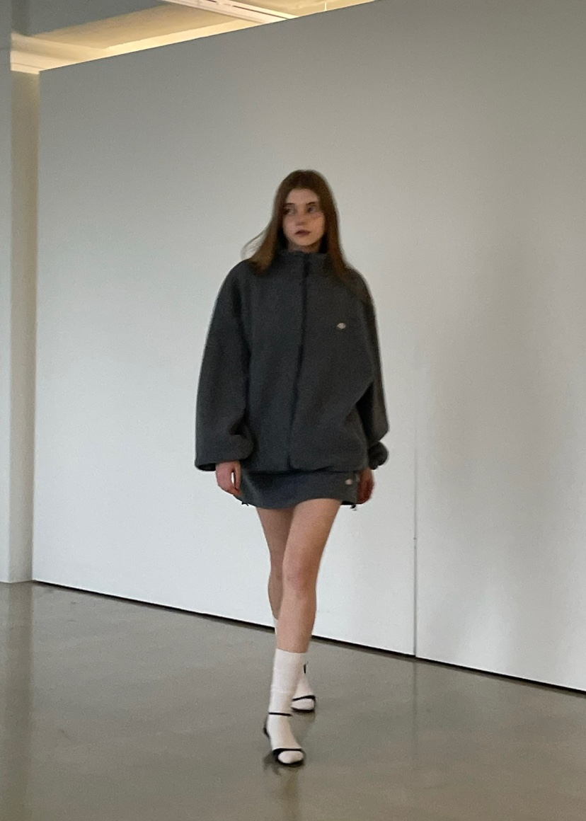 ANOTHER AVENUE東大門㊣代購女裝新品25秋冬休閑夾克搖粒絨ANOTHER AVENUE夾克