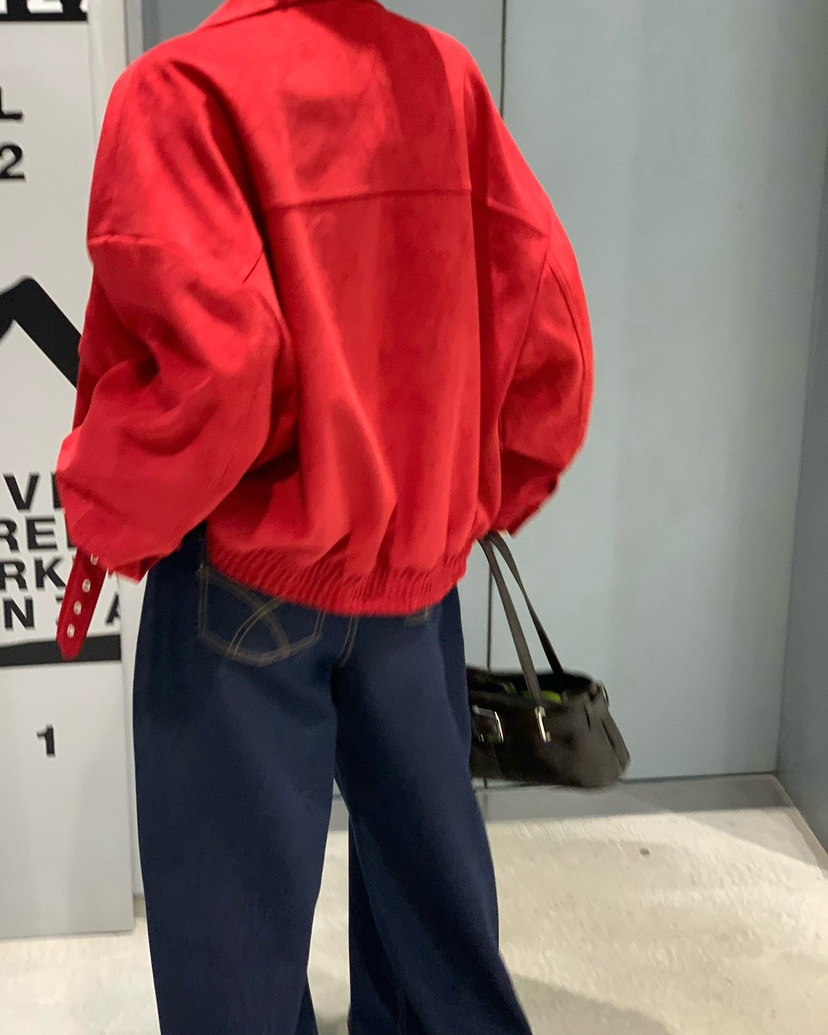 REVE CITE-L韓國代購㊣女裝新品時尚推薦職業牛仔褲含腰繩REVE CITE牛仔褲