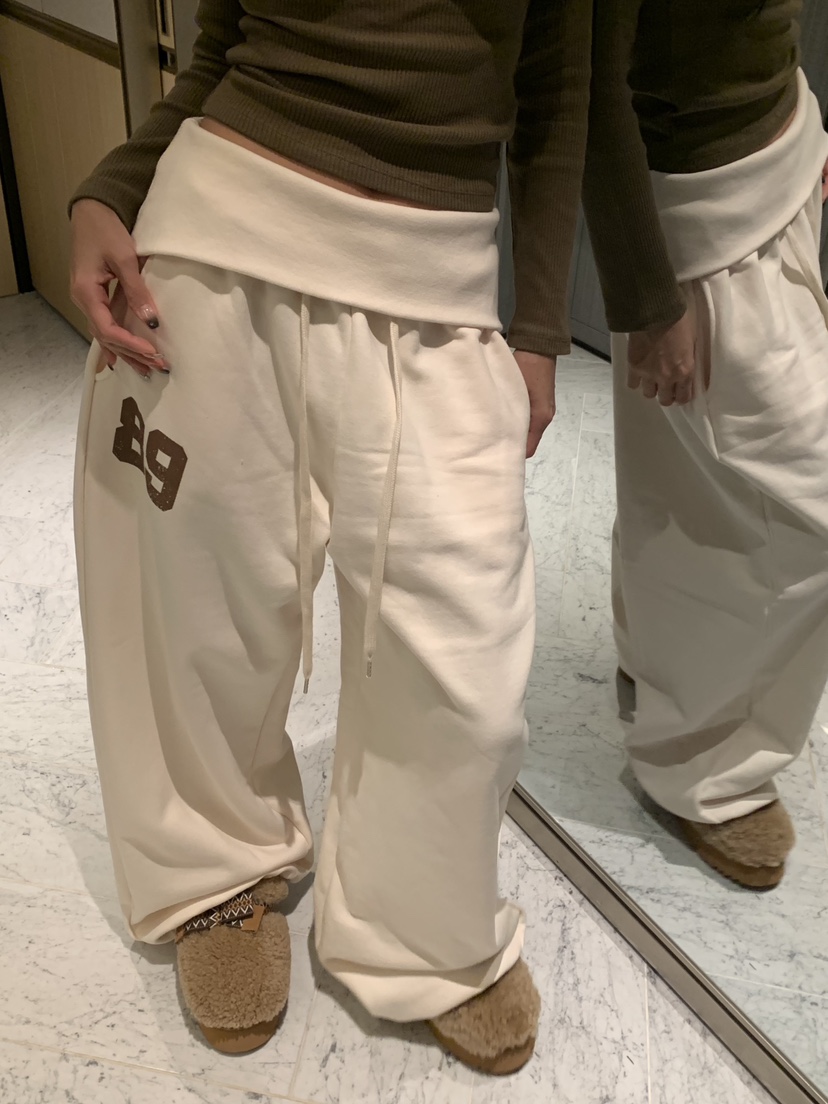 BADCALM東大門㊣直郵女裝新款休閑時尚職業人氣真品25秋冬休閑褲BADCALM休閑褲