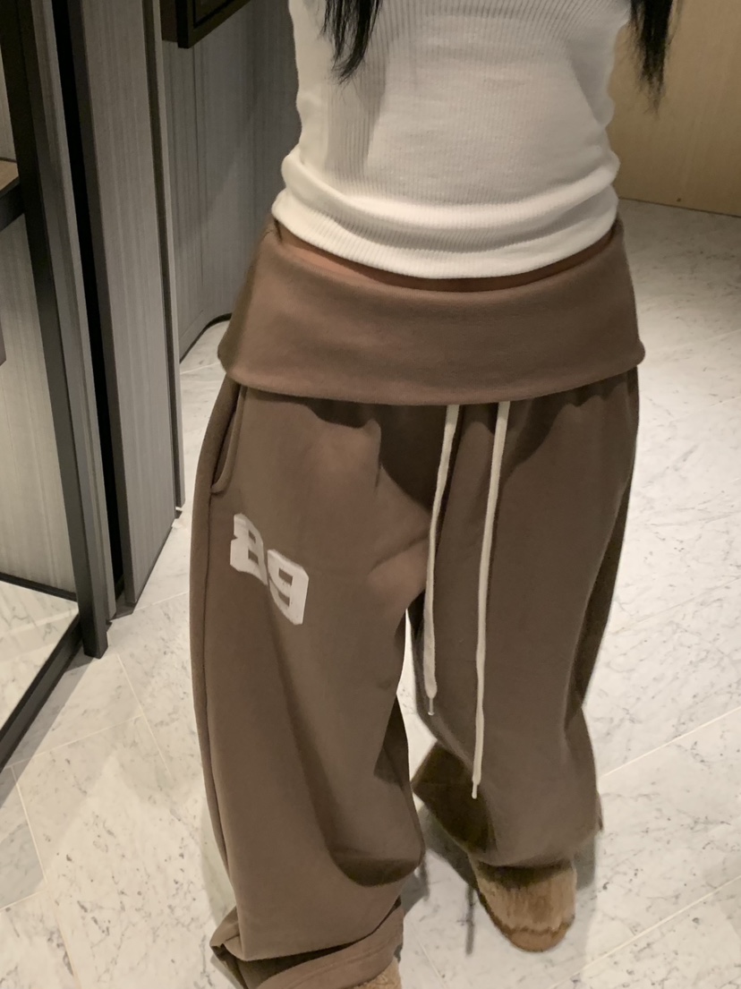 BADCALM東大門㊣直郵女裝新款休閑時尚職業人氣真品25秋冬休閑褲BADCALM休閑褲