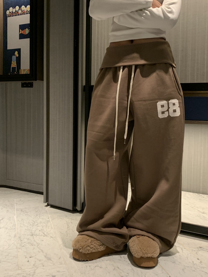 BADCALM東大門㊣直郵女裝新款休閑時尚職業人氣真品25秋冬休閑褲BADCALM休閑褲