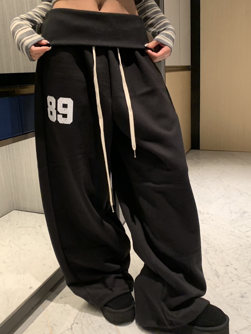 BADCALM東大門㊣直郵女裝新款休閑時尚職業人氣真品25秋冬休閑褲BADCALM休閑褲