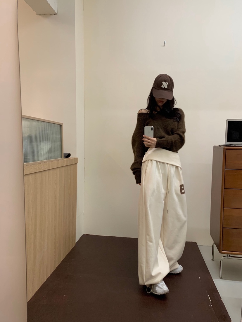 BADCALM東大門㊣直郵女裝新款休閑時尚職業人氣真品25秋冬休閑褲BADCALM休閑褲