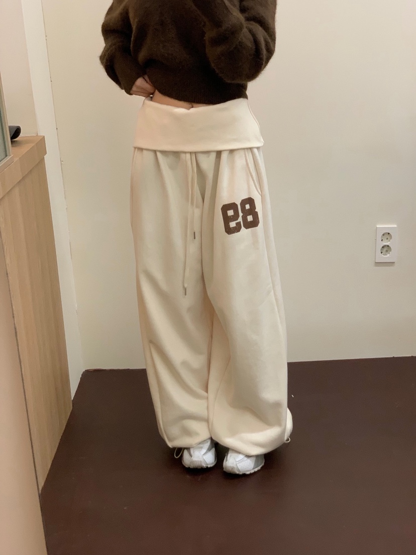 BADCALM東大門㊣直郵女裝新款休閑時尚職業人氣真品25秋冬休閑褲BADCALM休閑褲