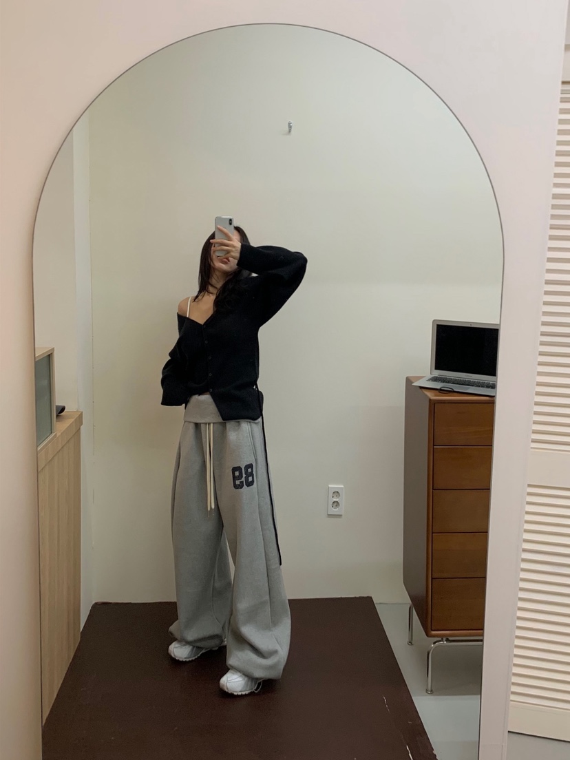 BADCALM東大門㊣直郵女裝新款休閑時尚職業人氣真品25秋冬休閑褲BADCALM休閑褲