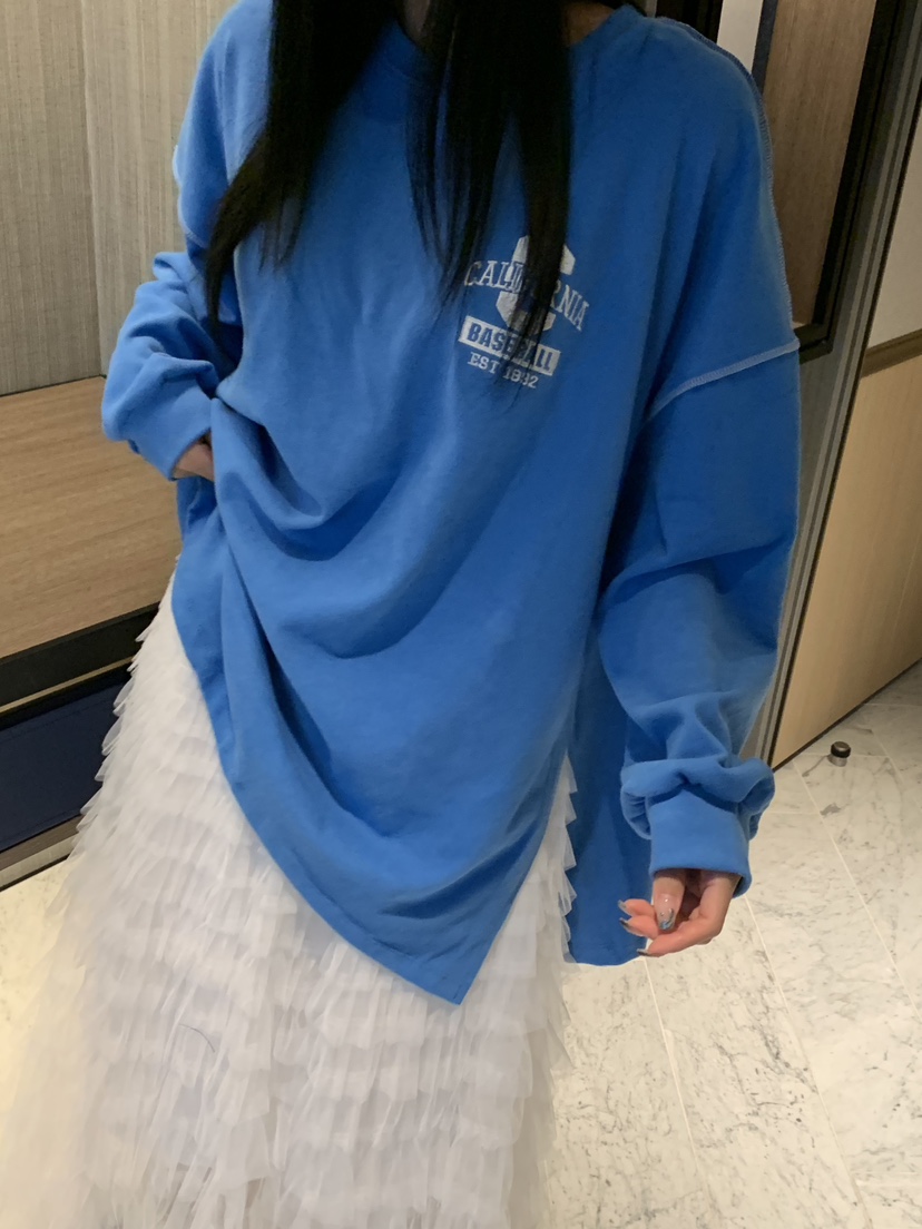 BADCALM東大門㊣代購女裝新款熱賣推薦25秋冬職業休閑長袖T恤BADCALM長袖T恤