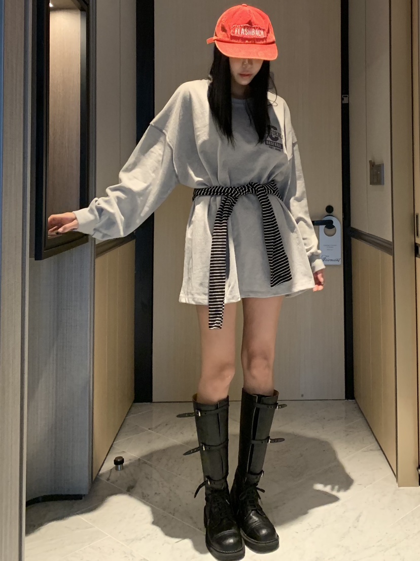 BADCALM東大門㊣代購女裝新款熱賣推薦25秋冬職業休閑長袖T恤BADCALM長袖T恤