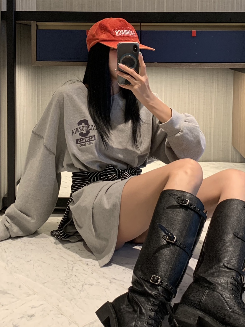BADCALM東大門㊣代購女裝新款熱賣推薦25秋冬職業休閑長袖T恤BADCALM長袖T恤