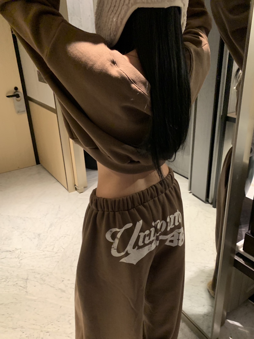 BADCALM韓國代購㊣女士新品休閑25秋冬推薦熱賣人氣時尚衛衣BADCALM衛衣