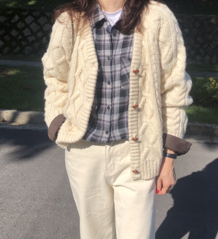 GLAD SOME東大門㊣代購女裝新款時尚職業真品人氣毛衣開衫GLAD SOME毛衣