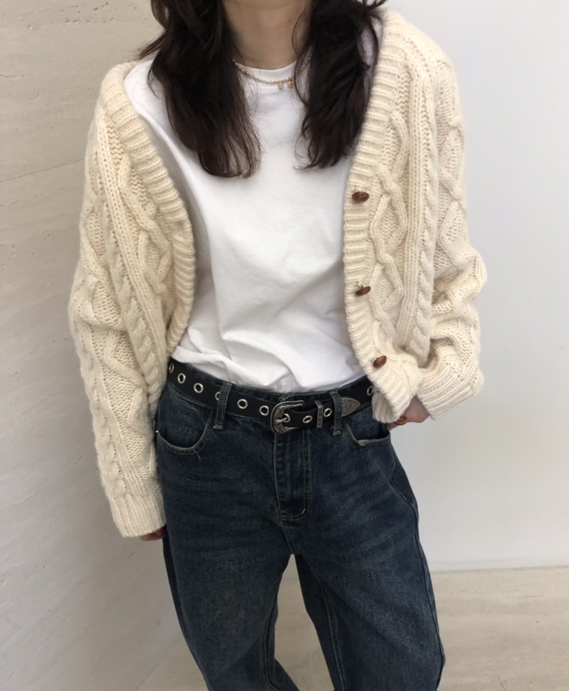 GLAD SOME東大門㊣代購女裝新款時尚職業真品人氣毛衣開衫GLAD SOME毛衣