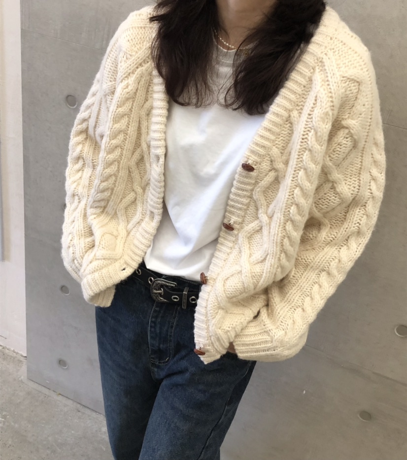 GLAD SOME東大門㊣代購女裝新款時尚職業真品人氣毛衣開衫GLAD SOME毛衣