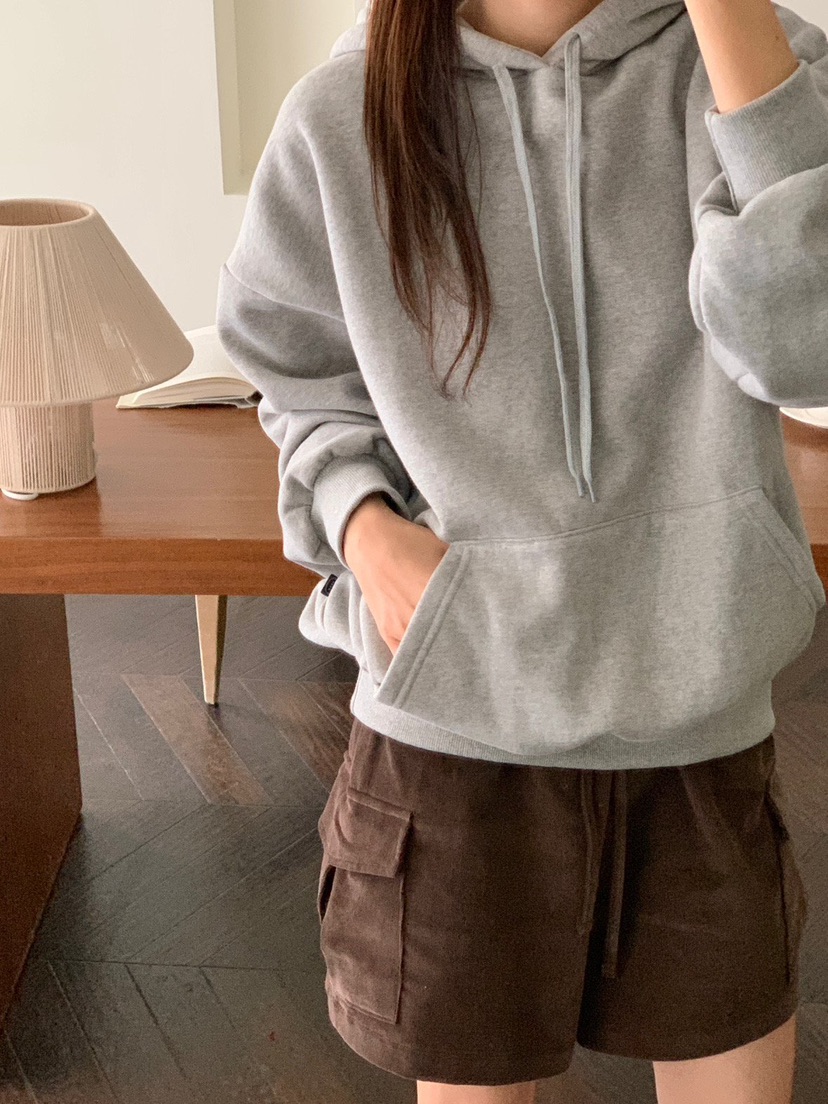 WOOD韓國直郵㊣女士新品推薦真品休閑人氣時尚衛衣連帽衫羊毛WOOD衛衣
