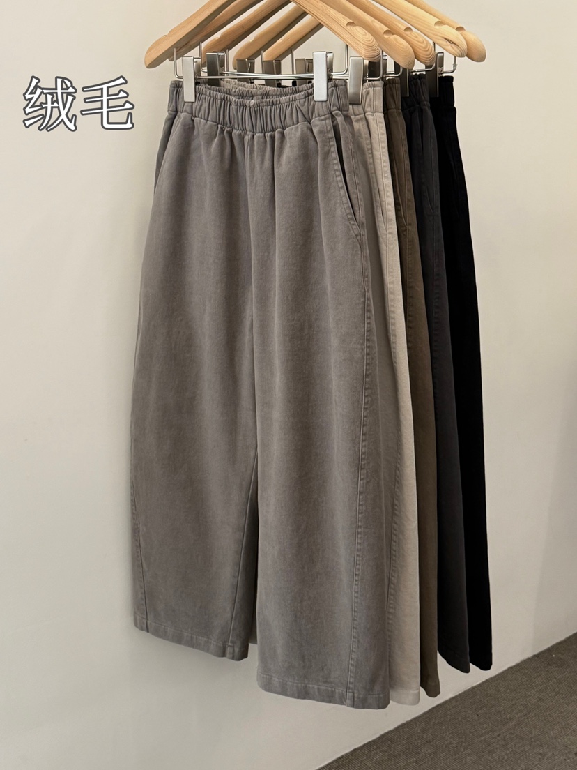 MONE-A東大門㊣直郵女士新品人氣推薦休閑真品25秋冬休閑褲拉絨MONE-A休閑褲