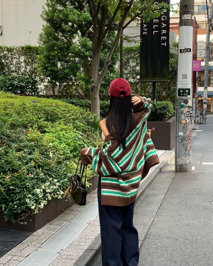 REVE CITE-L東大門㊣代購女裝新品職業推薦時尚針織衫開衫REVE CITE針織衫