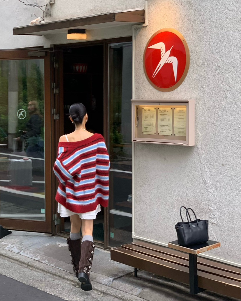 REVE CITE-L東大門㊣代購女裝新品職業推薦時尚針織衫開衫REVE CITE針織衫