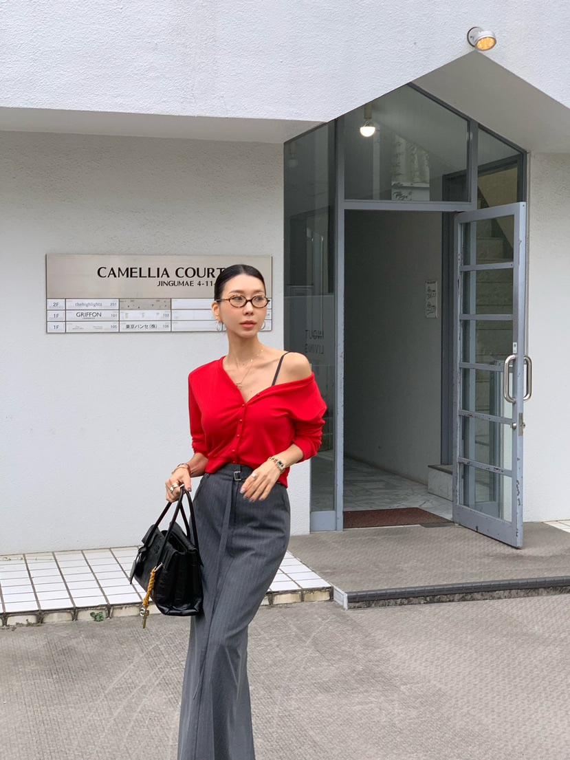 REVE CITE-L韓國代購㊣女士新款真品人氣熱賣推薦長裙含腰帶REVE CITE長裙