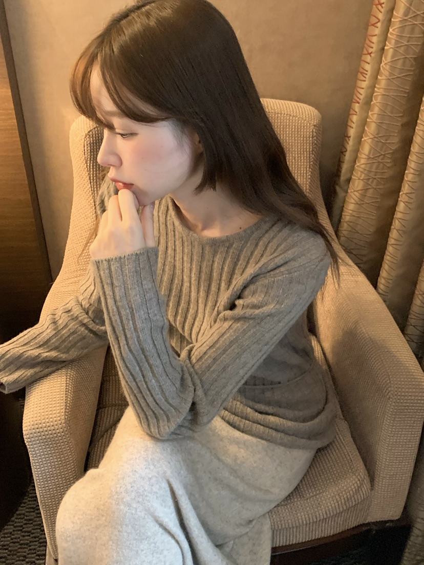 LEGACY東大門㊣實拍女士新款時尚休閑推薦職業針織衫含腰繩LEGACY針織衫
