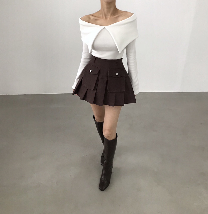 2TWO MOON東大門㊣代購女裝新款人氣職業推薦休閑真品短裙2TWO MOON短裙