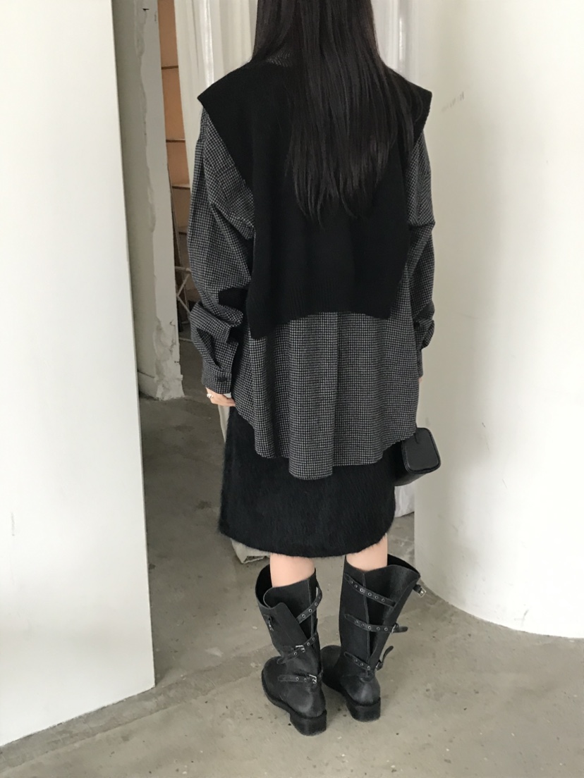 VAARA韓國代購㊣女裝新品25秋冬真品職業針織衫不含內搭羊毛VAARA針織衫