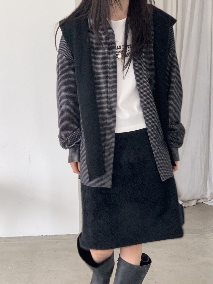 VAARA韓國代購㊣女裝新品25秋冬真品職業針織衫不含內搭羊毛VAARA針織衫