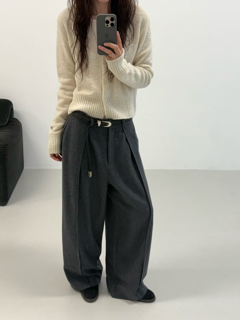 MINIMUZE東大門㊣實拍女士新品推薦時尚25秋冬職業休閑休閑褲MINIMUZE休閑褲