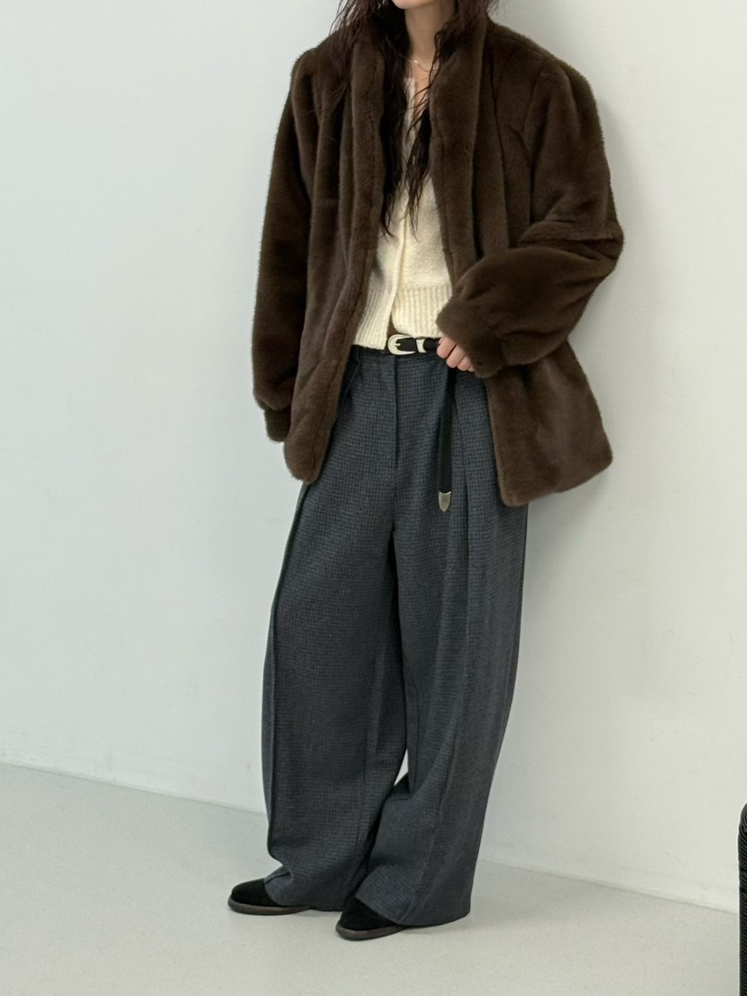 MINIMUZE東大門㊣實拍女士新品推薦時尚25秋冬職業休閑休閑褲MINIMUZE休閑褲