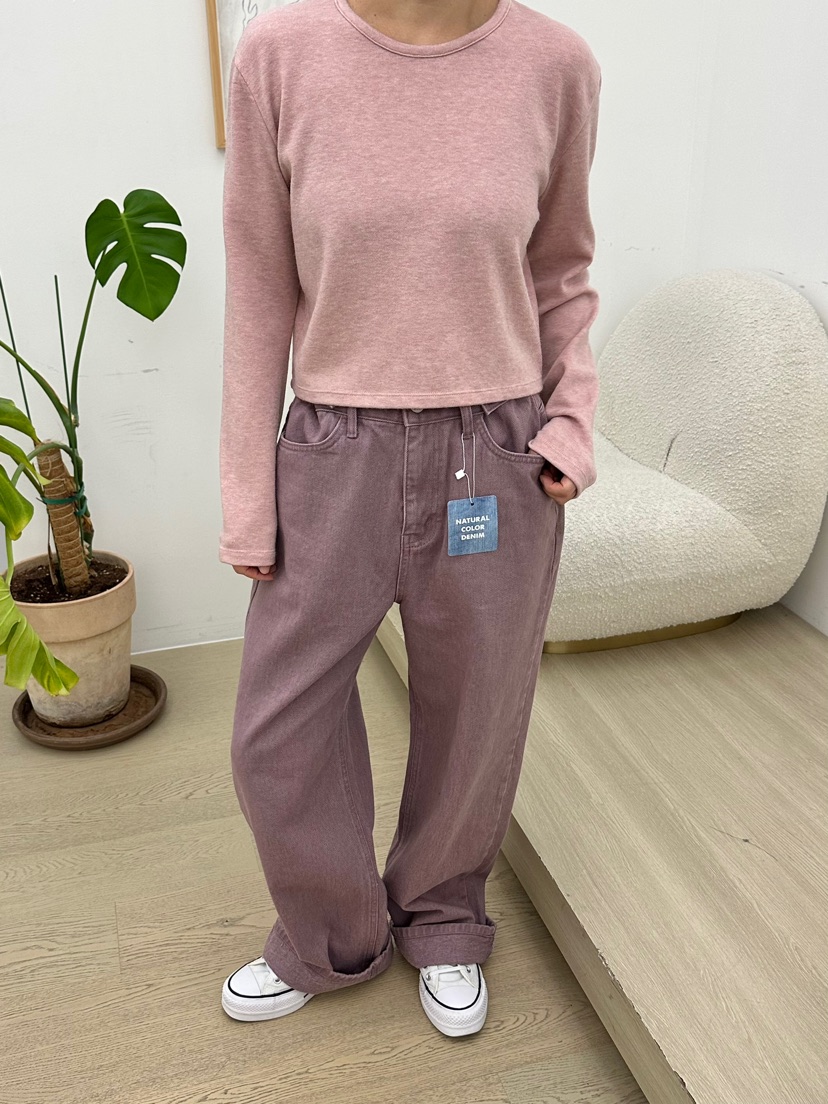 BUT韓國代購㊣女士新款人氣推薦時尚真品休閑職業長袖T恤羊毛button長袖T恤