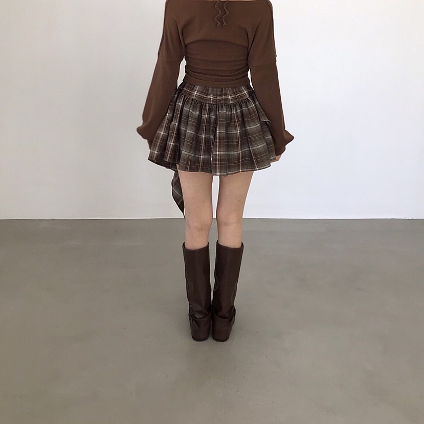 2TWO MOON韓國直郵㊣女士新品職業時尚25秋冬推薦真品短裙2TWO MOON短裙