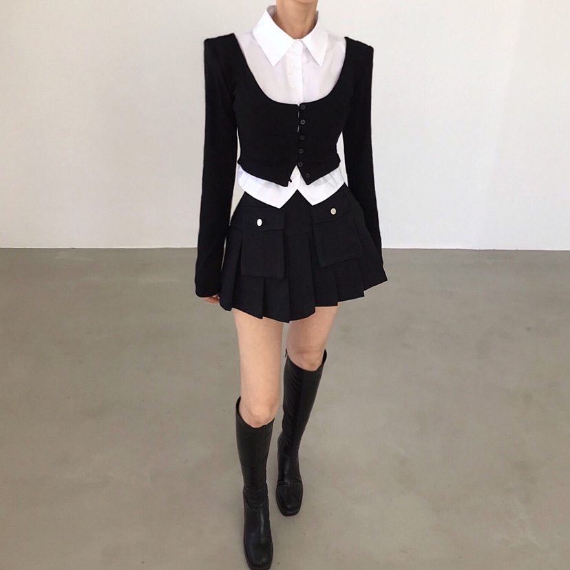 2TWO MOON東大門㊣代購女士新品真品職業人氣襯衫蕾絲衫開衫2TWO MOON襯衫/蕾絲衫圖色2