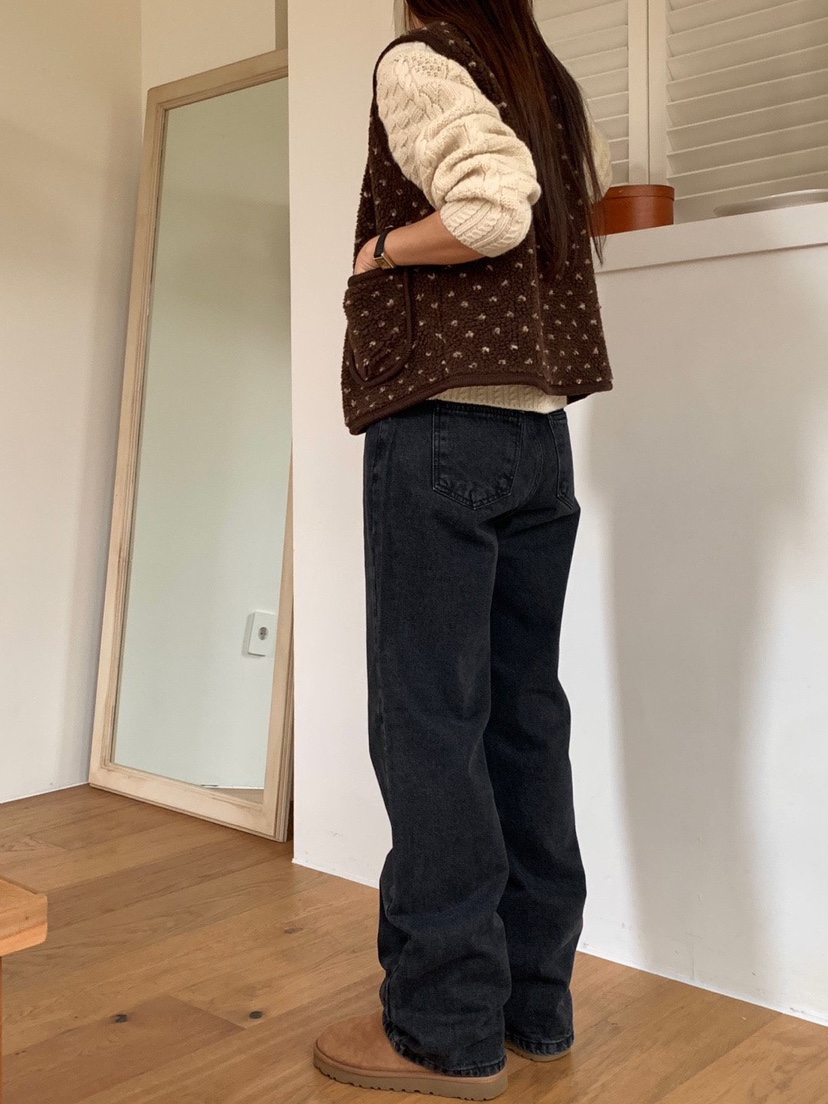 WOOD東大門㊣直郵女士新品人氣職業真品25秋冬熱賣推薦馬甲WOOD馬甲