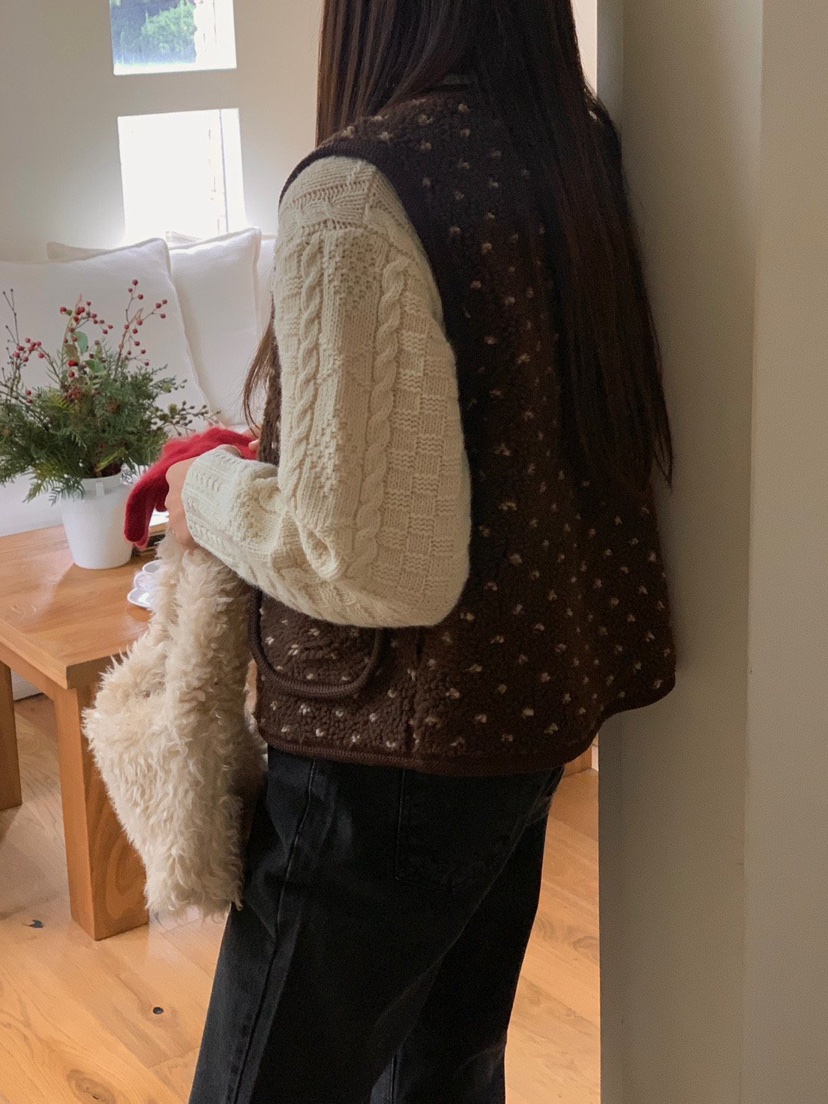 WOOD東大門㊣直郵女士新品人氣職業真品25秋冬熱賣推薦馬甲WOOD馬甲