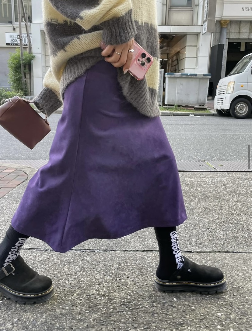 BYRING東大門㊣代購女裝新品熱賣休閑時尚25秋冬職業推薦長裙BYRING長裙圖色1
