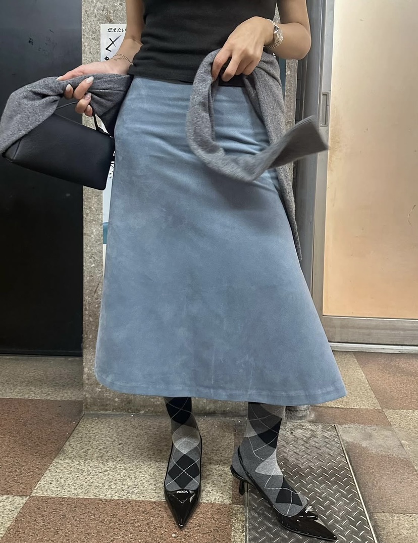 BYRING東大門㊣代購女裝新品熱賣休閑時尚25秋冬職業推薦長裙BYRING長裙圖色2