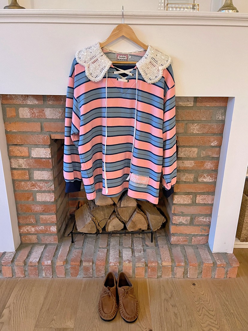 BOUTIQUE-L東大門㊣實拍女士新款25秋冬熱賣人氣推薦真品衛衣BOUTIQUE-L衛衣圖色1