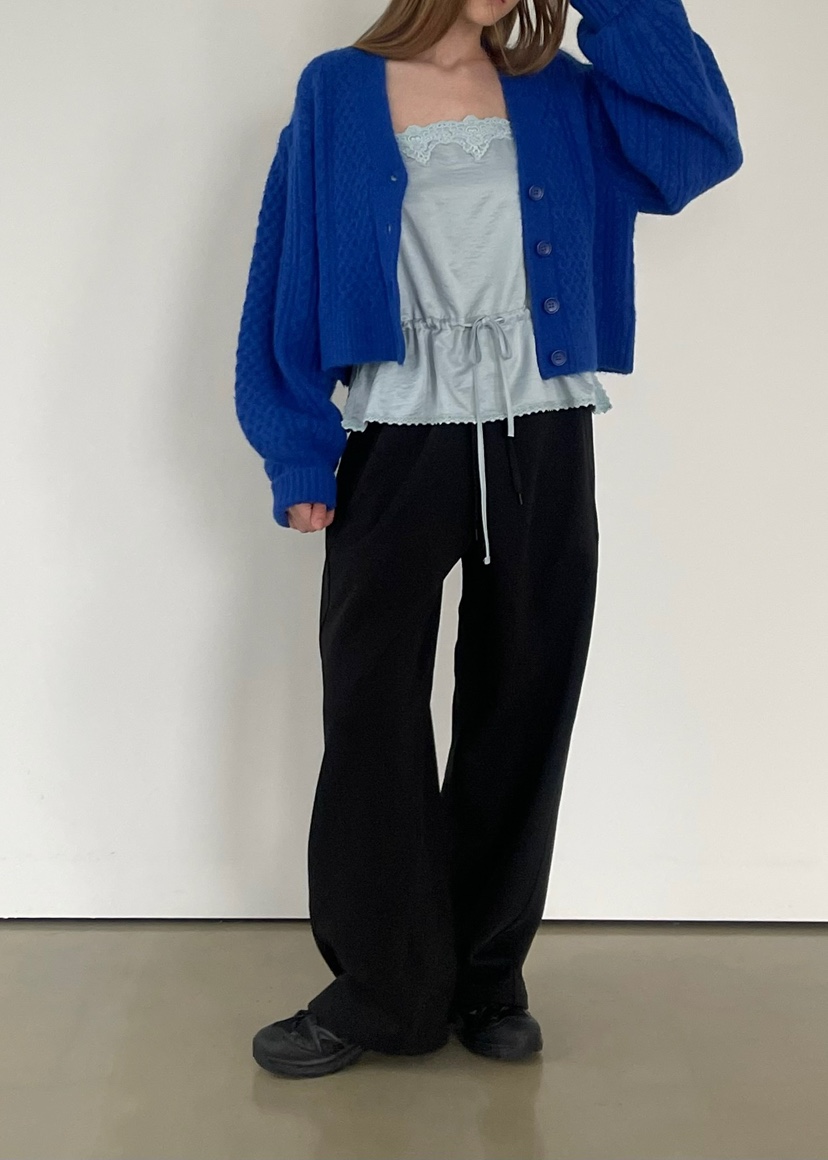 ANOTHER AVENUE韓國直郵㊣女士新品真品推薦職業毛衣羊駝復古ANOTHER AVENUE毛衣